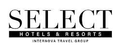 Logo for SELECT Hotels & Resorts by Internova Travel Group.