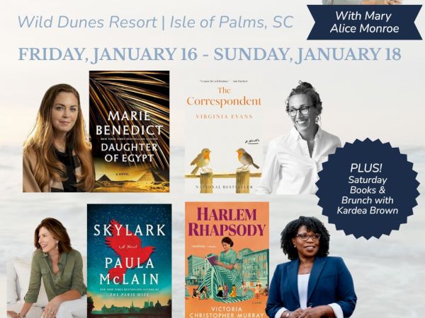 Top it at 140 characters: 21st Annual Wild Dunes Author Event: Friday–Sunday, Jan 16–18, with Jamie Benedict, Paula McLean, and more at Wild Dunes.